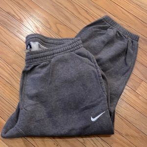 Nike Sweatpants - Stretch - Large - Gray